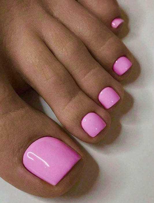 Ongles pieds « Pink »